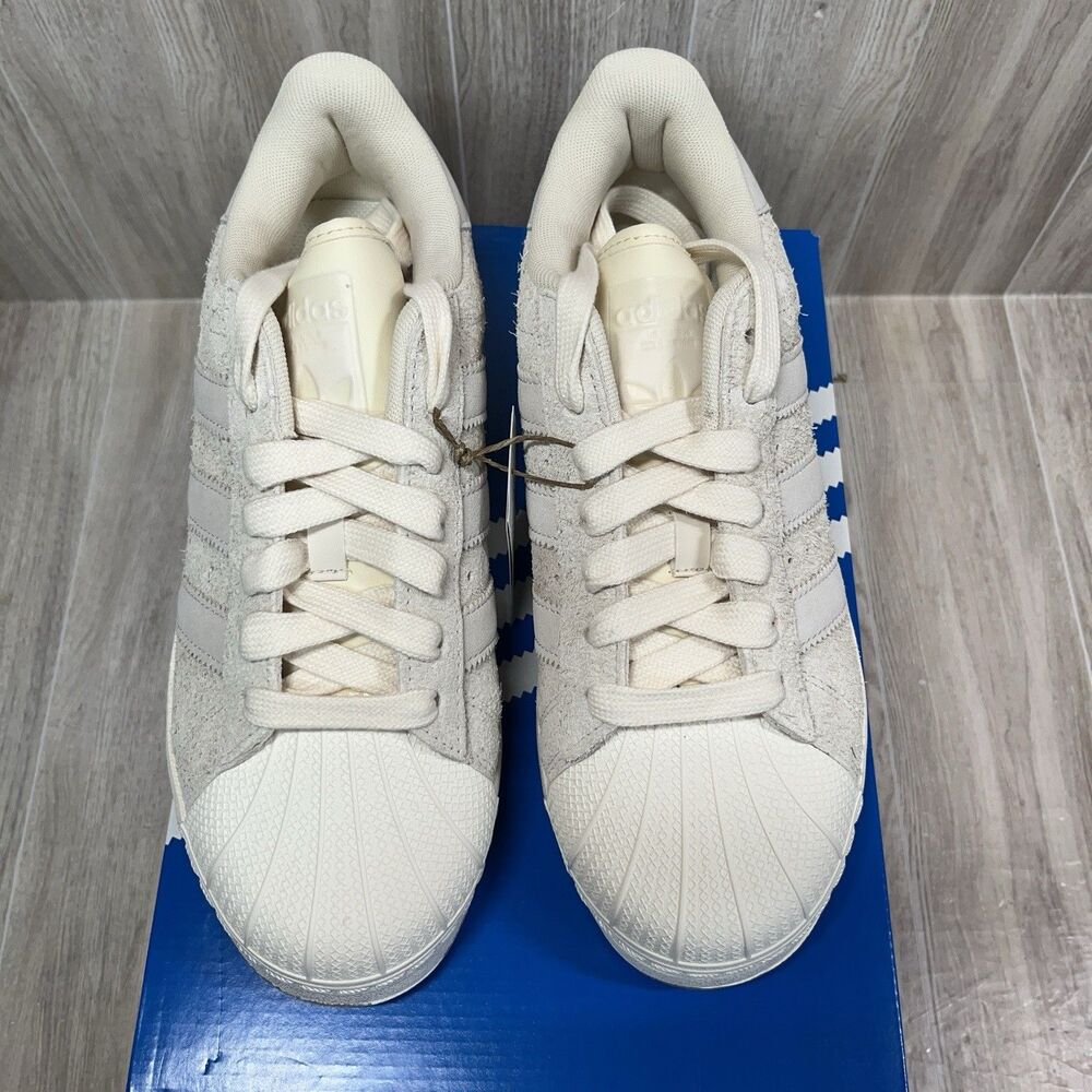 Adidas Superstar XLG Wonder White Shoes Sneakers IG2124 Woman’s Sz 8 - Picture 4 of 10